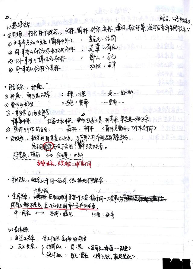 2020國考省考公考筆記，分享上岸大神如何總結歸納